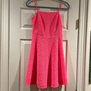 Lilly Pulitzer Lace Overlay Dress